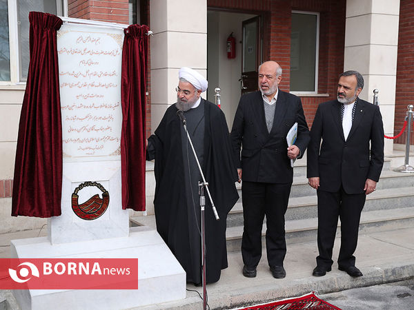 افتتاح تصفیه خانه فاضلاب «خِین عرب» مشهد با حضور رییس جمهوری