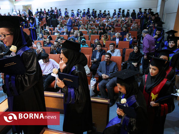 مراسم جشن فارغ التحصیلان دانشگاه آزاد
