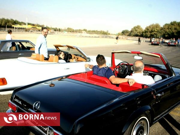 همایش ماشین های بنز- تهران