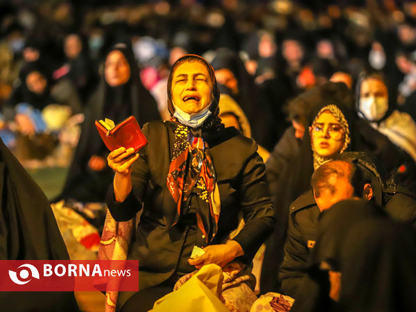 مراسم احیا شب  بیست و یکم رمضان - اراک