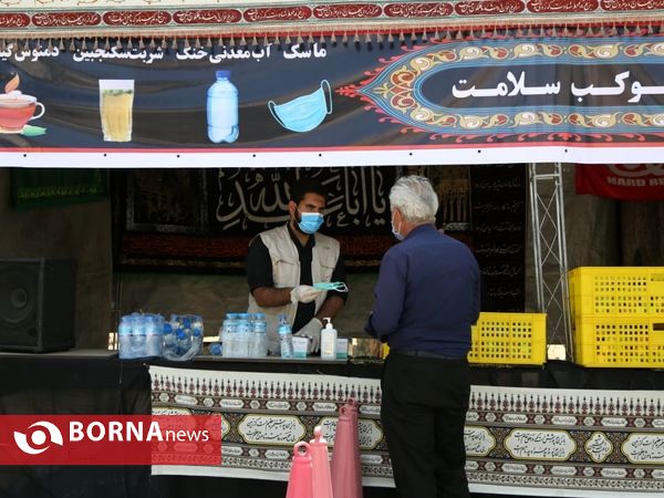 حضور نیروهای داوطلب جهادی گروه پیامبررحمت _ بیمارستان فیروز آبادی شهرستان ری