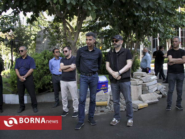 تشییع پیکر مهدی شادمانی