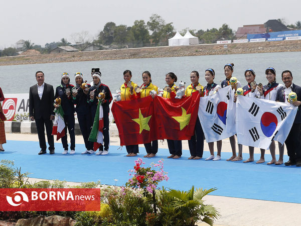 مدال نقره قایقرانی