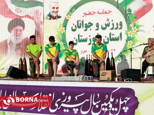 اجتماع بزرگ جامعه ورزش و جوانان خوزستان در ورزشگاه تختی
