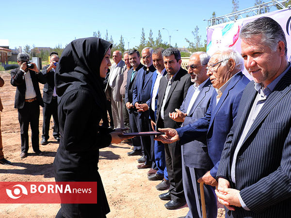 آیین کلنگ‌زنی خانه هاکی در کرمان