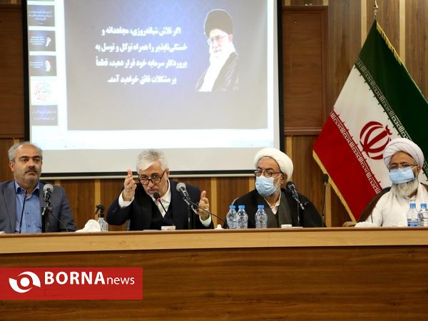 حضور وزیر ورزش و جوانان در جلسه شورای اداری شهرستان رشتخوار