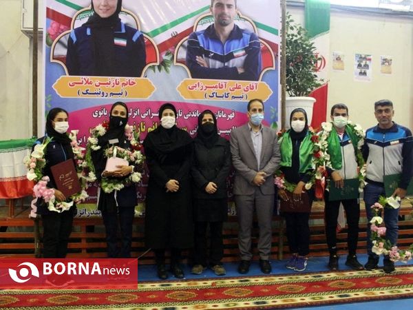 مراسم استقبال از مقام آوران مسابقات انتخابی المپیک _ بندرانزلی