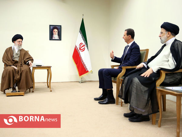 دیدار بشار اسد با رهبر انقلاب