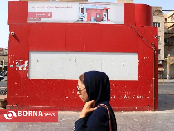 گرمای هوا در اهواز