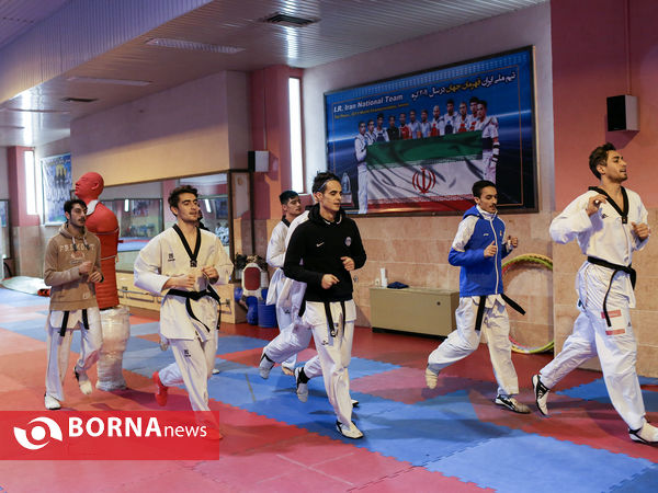 تمرین تیم ملی تکواندو