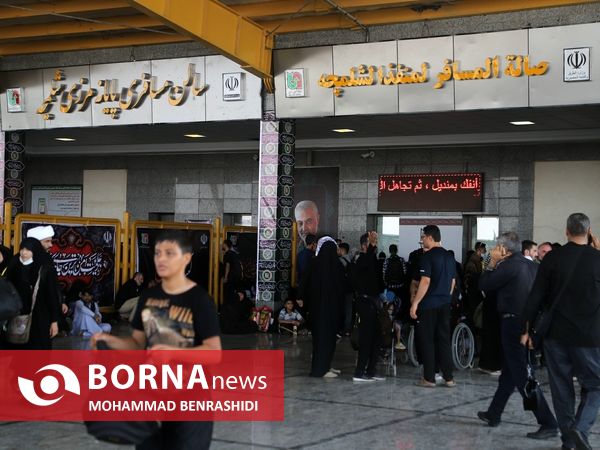 دلدادگان حسینی مرز شلمچه