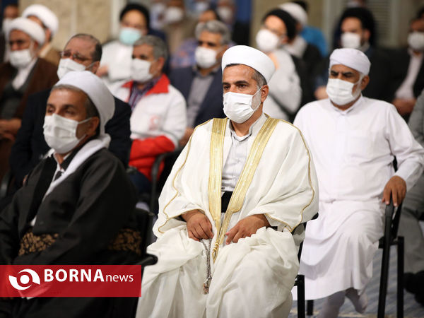 دیدار جمعی از دست اندرکاران و کارگزاران حج با رهبر انقلاب