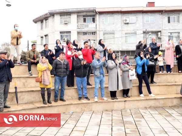 مراسم استقبال از قهرمانان آسیایی قایقرانی در بندرانزلی