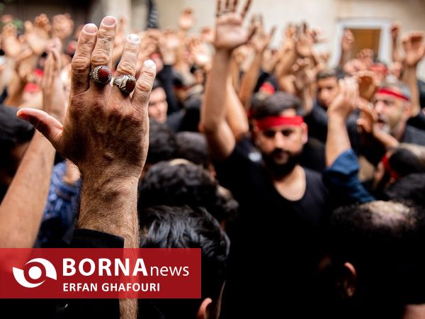 آئین گل مالی و شام غریبان عزاداران حسینی در مازندران