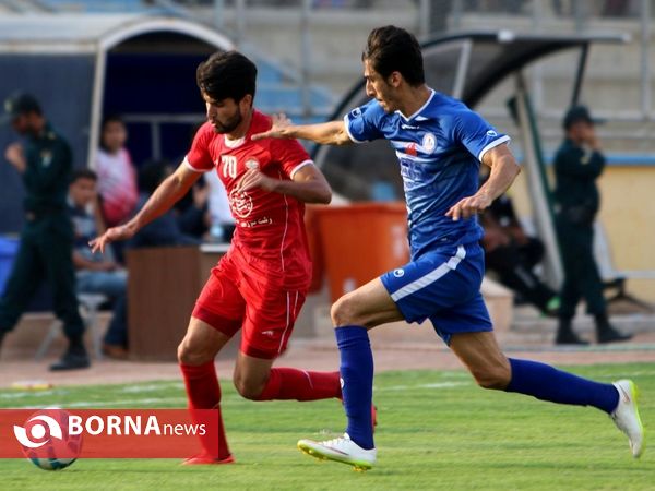 دیدار فوتبال پارس جم جنوبی - سپیدرود رشت