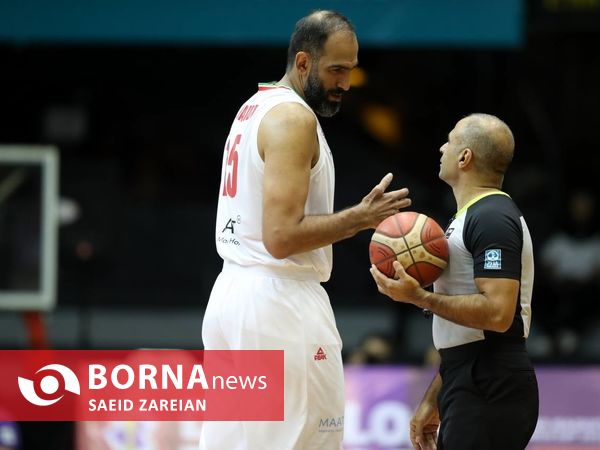 دیدار تیم های بسکتبال ایران - ژاپن