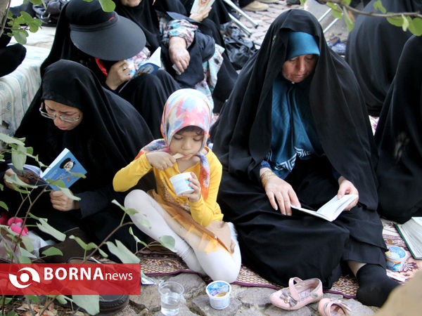 دعای عرفه در تپه الشهدای شیراز