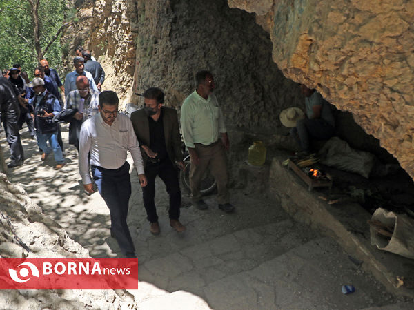 بررسی وضعیت اماکن گردشگری سپیدان توسط متولیان گردشگری فارس