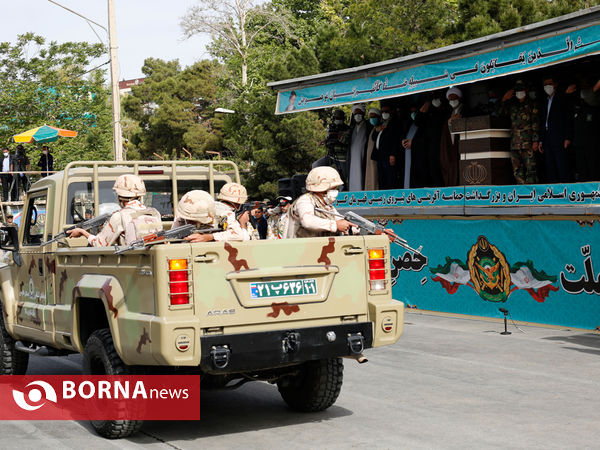 گرامیداشت روز ارتش در شیراز