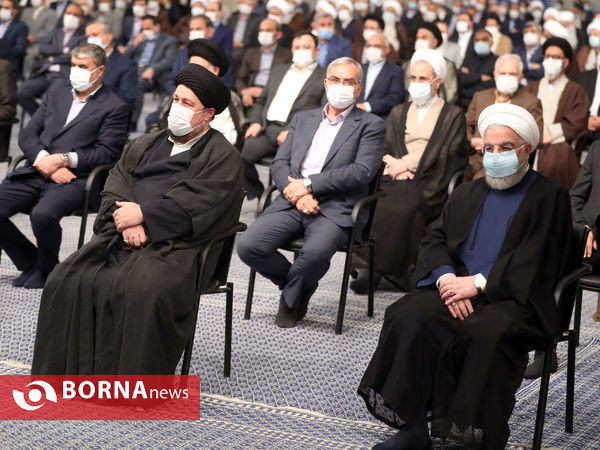 دیدار مسئولان نظام با مقام معظم رهبری