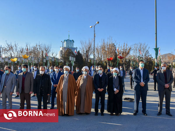 گلباران گلزار شهدای اراک