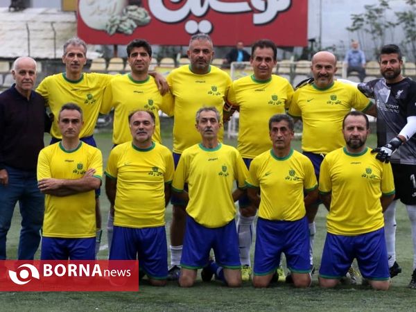 دیدار دوستانه دوتیم پیشکسوتان لاهیجان-  چوکا تالش