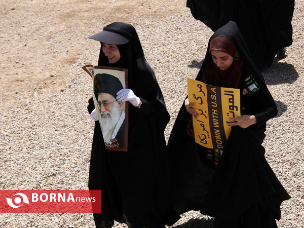 راهپیمایی روز قدس - سمنان