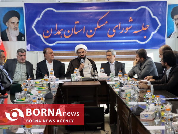 آیین آغاز عملیات اجرایی پروژه۱۱۰۰۰ واحدی طرح ملی مسکن استان همدان