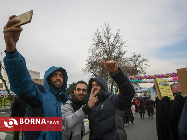 راهپیمایی روز بیست و دوم بهمن در تهران-1