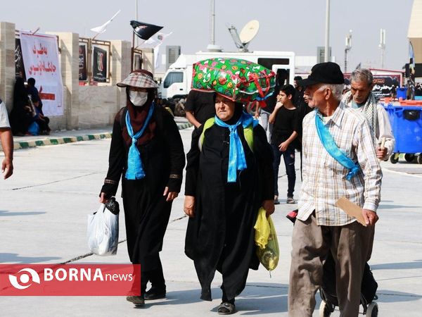 بازگشت زوار اربعین از مرز شلمچه