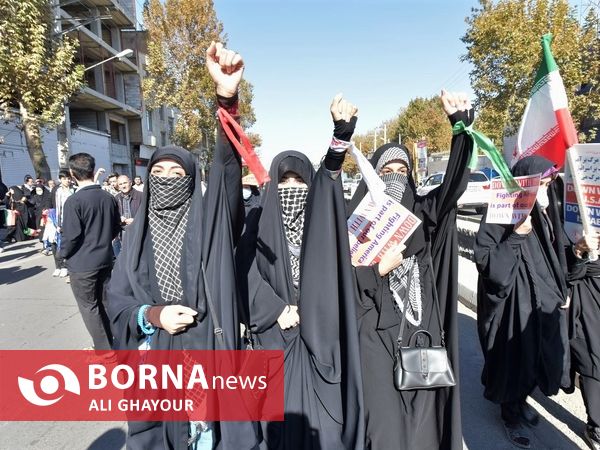 برگزاری راهپیمایی سیزدهم آبان در ارومیه