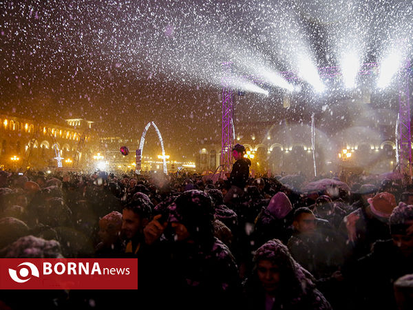 حال و هوای سال نو میلادی در ارمنستان