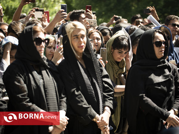تشییع پیکر بهنام صفوی
