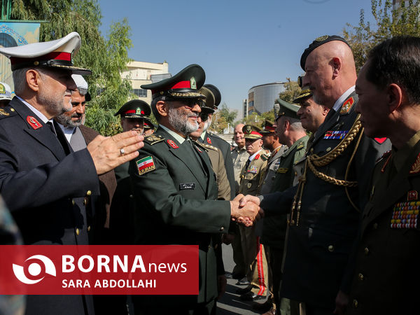 نشست فرماندهی انتظامی ایران با وابستگان نظامی کشورهای خارجی