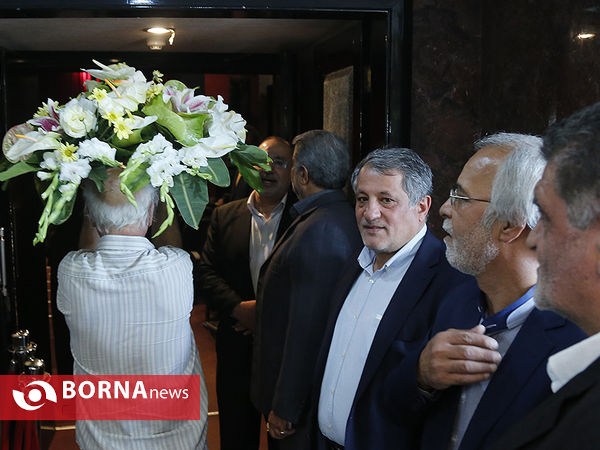 آیین تغییر نام بزرگراه نیایش به آیت الله هاشمی رفسنجانی