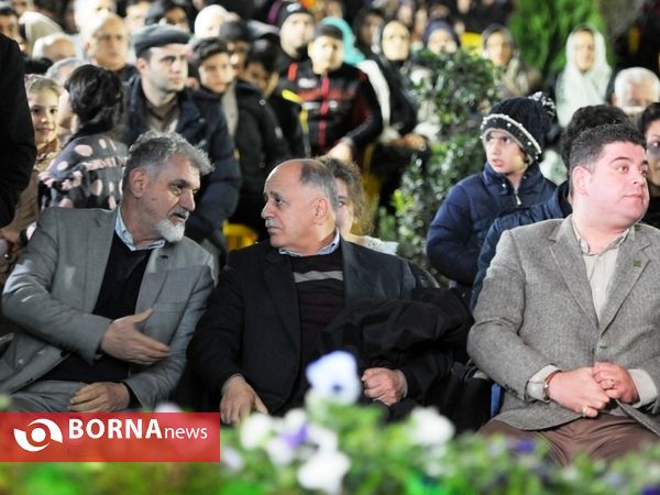 جشن بازگشایی جزیره استخر لاهیجان