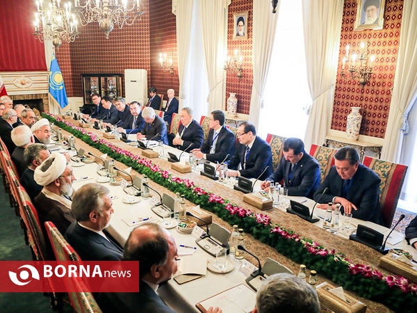 استقبال رسمی از رییس جمهور قزاقستان