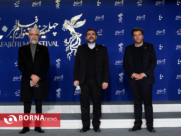 حضور وزیر فرهنگ و ارشاد اسلامی در کاخ چهلمین جشنواره فیلم فجر