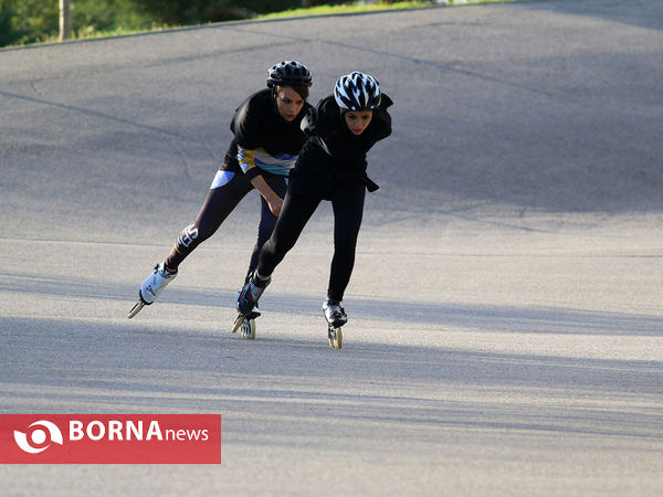 تمرینات تیم اسکیت نقش جهان