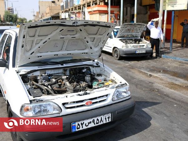گرمای هوا در اهواز