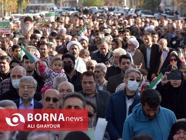 تشییع پیکر «مهدی اثنی عشری» شهید مدافع امنیت در ارومیه