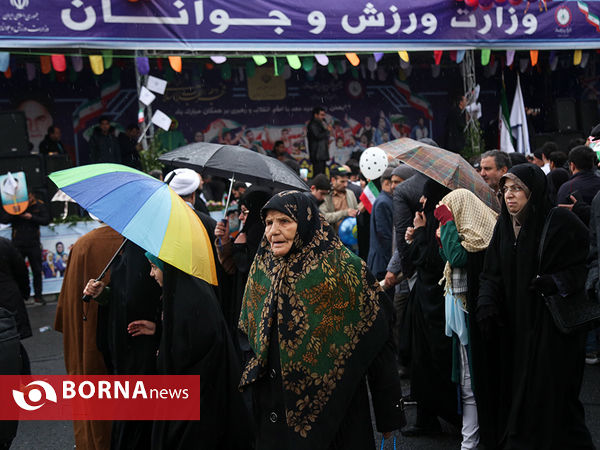 راهپیمایی 22 بهمن در تهران-5