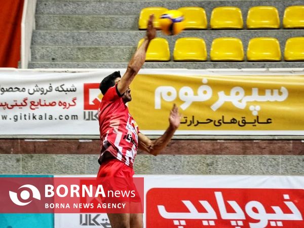 هفته هشتم لیگ برتر والیبال؛دیدار تیم‌های گیتی پسند و شهرداری گنبد
