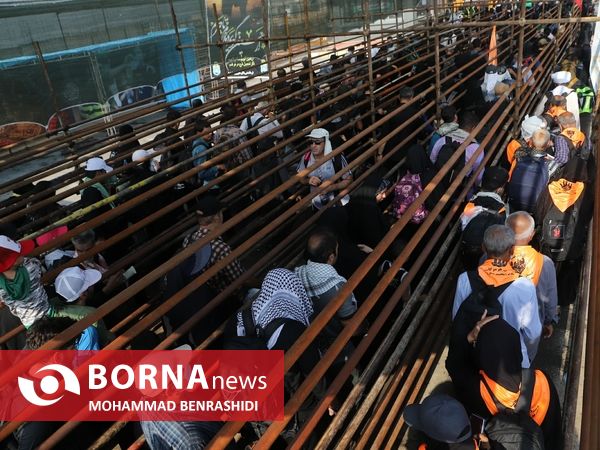 دلدادگان حسینی مرز شلمچه