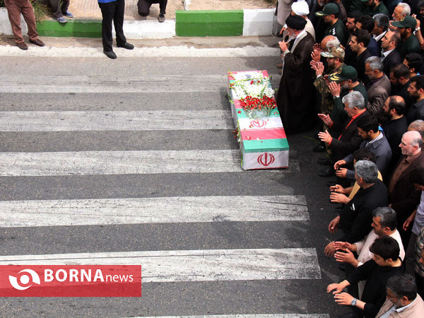 تشییع مخترع شهید محمد پازوکی در سمنان