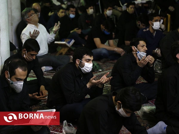 مراسم احیای شب بیست و سوم ماه مبارک رمضان در مسجد شهدا-تهران