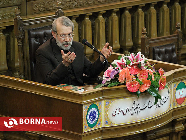 نشست خبری رئیس مجلس شورای اسلامی