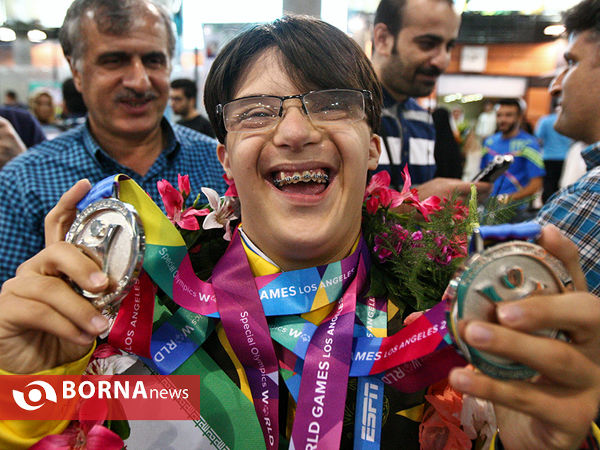 بازگشت تیم معلولان ایران نایب قهرمان المپیک ویژه 2015 آمریکا