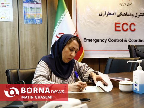 نشست خبری ویدئو کنفرانس رییس جمعیت هلال احمر در مکه مکرمه 