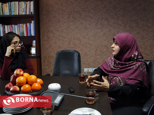 حضور طیبه سیاوشی و فاطمه ذوالقدر نمایندگان مردم تهران در خبرگزاری برنا